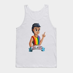 Always Worthy - Trans Pride Tank Top